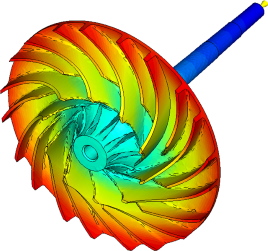 Simulation d'injection plastique d'un engrenage (Source: Aéroplast)